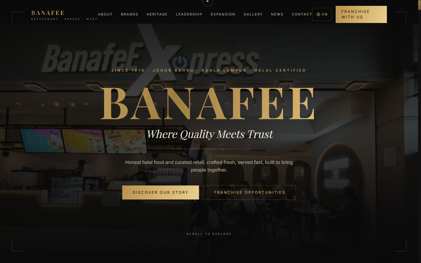 Banafee Group - Corporate Website